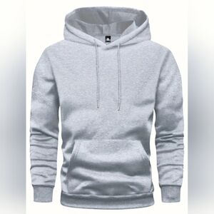 Light Gray Hoodie - large